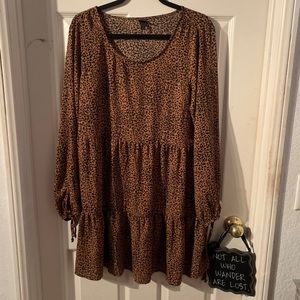 Wild Fable Leopard Shift Dress